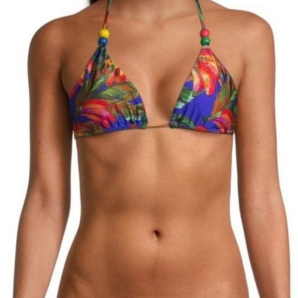 FARM Rio Bananamix String Bikini top Size Small NWT - Picture 7 of 12